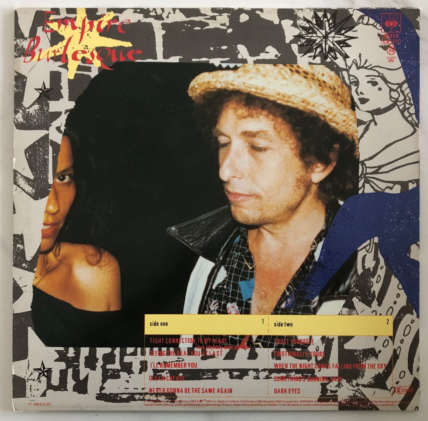 Schallplatten: BOB DYLAN - EMPIRE BURLESQUE – Gebraucht aus Poliez-Pittet von Newtown-Records 1