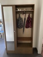 Garderobenschrank braun mit Spiegel guter Zustand