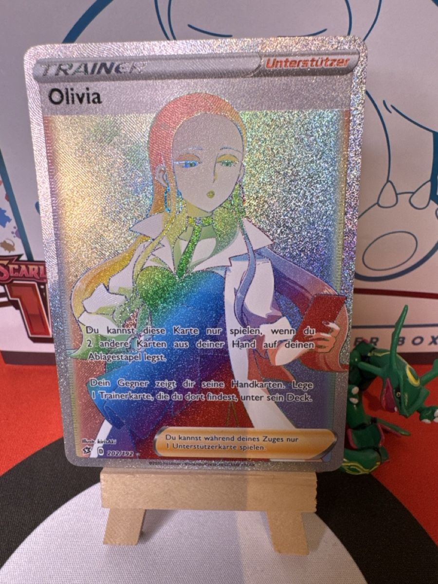 Pokémon Carte collezionabili: POKÉMON / Olivia / Rebel Clash / Rainbow – Usato da Herzogenbuchsee venduto da TCG-High-Quality