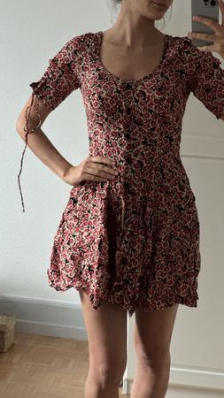 Blumenkleid Boho Gr. XS