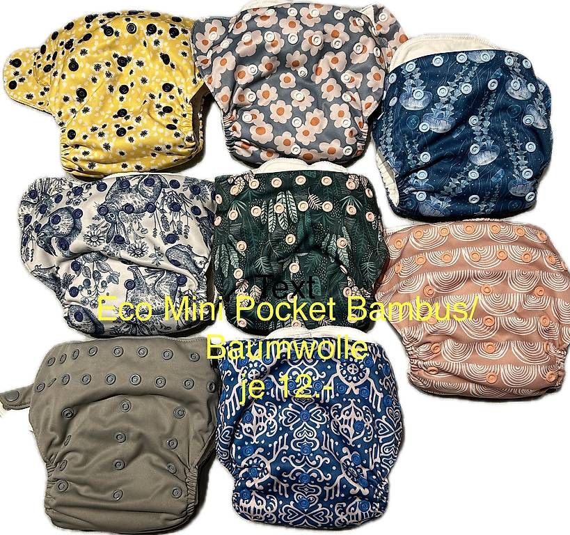 Secchi per pannolini & Pannolini: Stoffwindel-Set Eco Mini, Hamac und Zubehör – Usato da Schongau venduto da florence6000 1