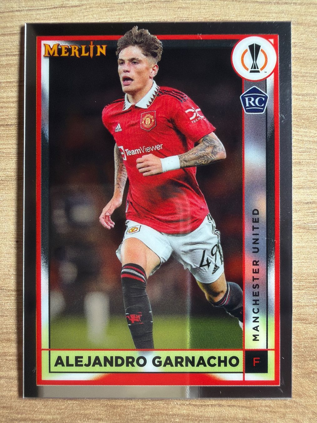 Topps Carte collezionabili: Soccer Alejandro Garnacho RC Merlin 2023 – Usato da Netstal venduto da Clutch79Cardz