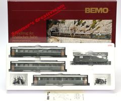 BEMO RhB Schnellzug-Set wie in 60er jahre, H0m, OVP, 7215 10