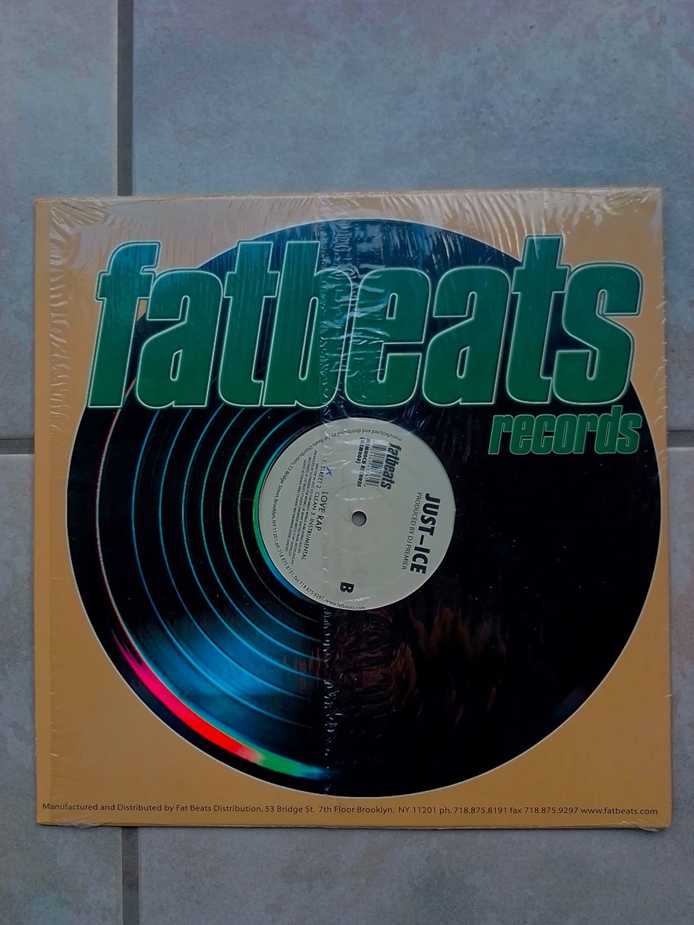 Dischi in vinile: Just-Ice - History (Dj Premier) – Usato da Nussbaumen AG venduto da francisnobs 1