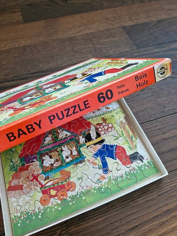 Penelope Puzzles: Vintage-Puzzle aus Holz – Gebraucht aus Olten von Ahandreina 2