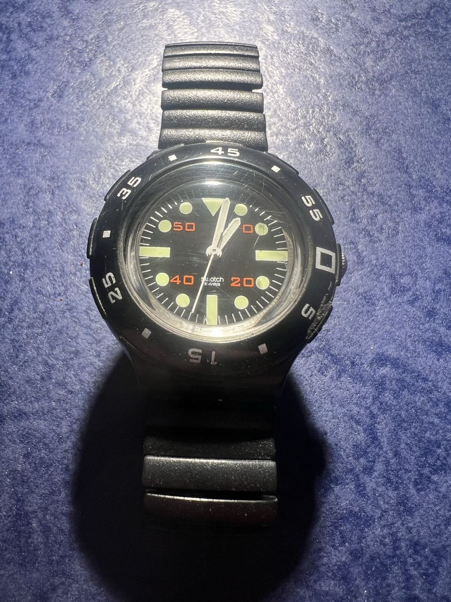 Swatch Uhren: Swatch Scuba – Gebraucht aus Laufen von groove60
