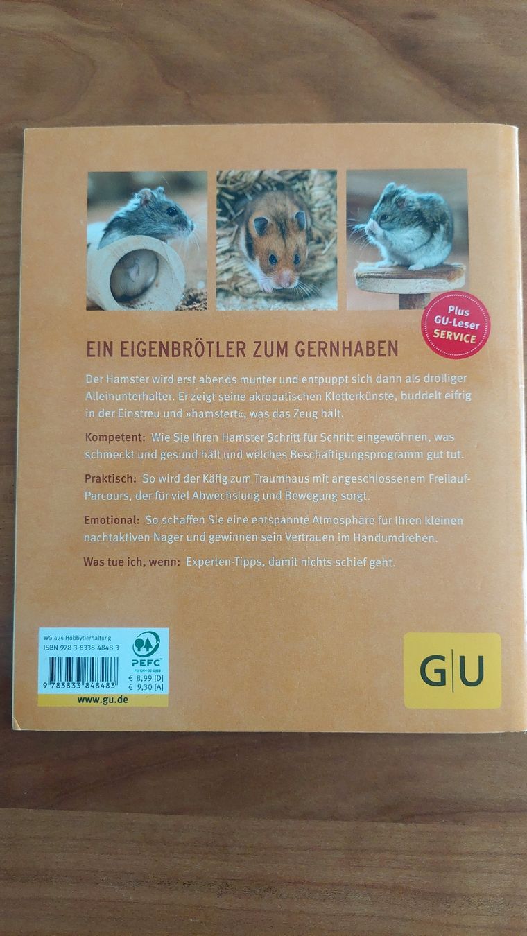 Libri: Buch Hamster Tierratgeber – Usato da Gümmenen venduto da Ad_La 2