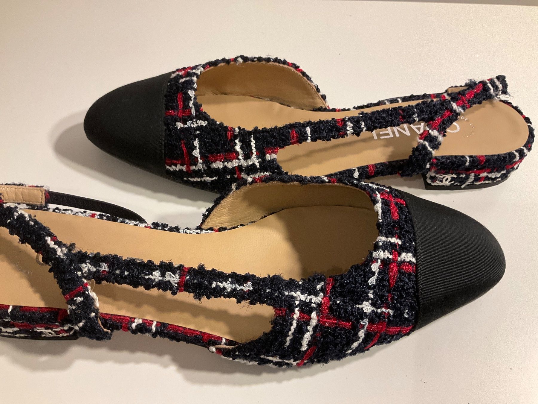 Damenschuhe: Wunderschöne Chanel Schuhe (Slingbacks), Grösse 38.5 – Gebraucht aus Basel von S024 3