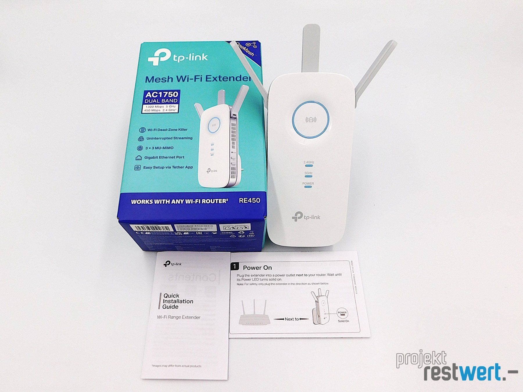 Amplificatori: Mesh W-Lan Verstärker AC1750 von TP-LINK – Nuovo (secondo la descrizione) da Bülach venduto da restwert_buelach