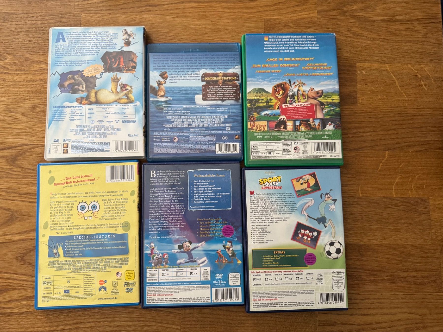 Tutti i DVDs: Diverse Kinder Filme – Usato da kloten venduto da Sneki5 1