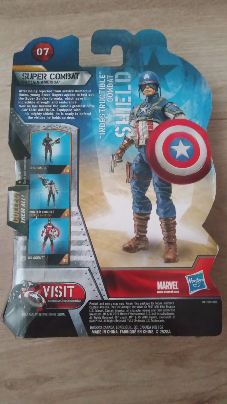 Hasbro Statuette: Marvel - Captain America – Nuovo e nell'imballaggio originale da Reinach AG venduto da Pimpmyburger 2
