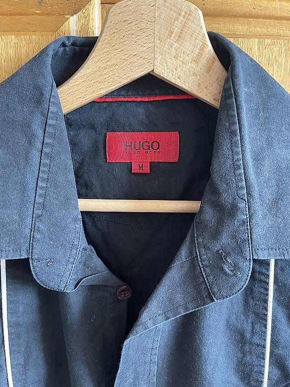 Camicie: HUGO Boss Hemd schwarz Grösse M – Usato da Dübendorf venduto da LeonhardsRicardo 1