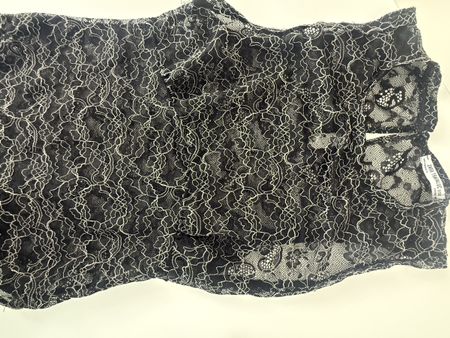 Damen Bodysuit Zara Trafaluc Spitze Schwarz Grösse S