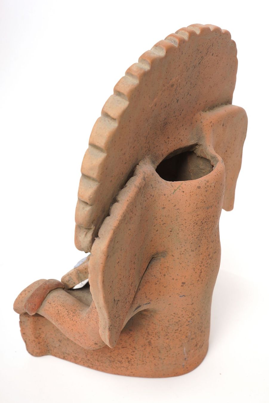 Skulpturen & Statuen: Maya Gott, grosse Keramikfigur aus Mexiko – Gebraucht aus Buochs von chicco64 8