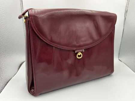 Umhängtasche in Weinrot - Herbst Accessoire!