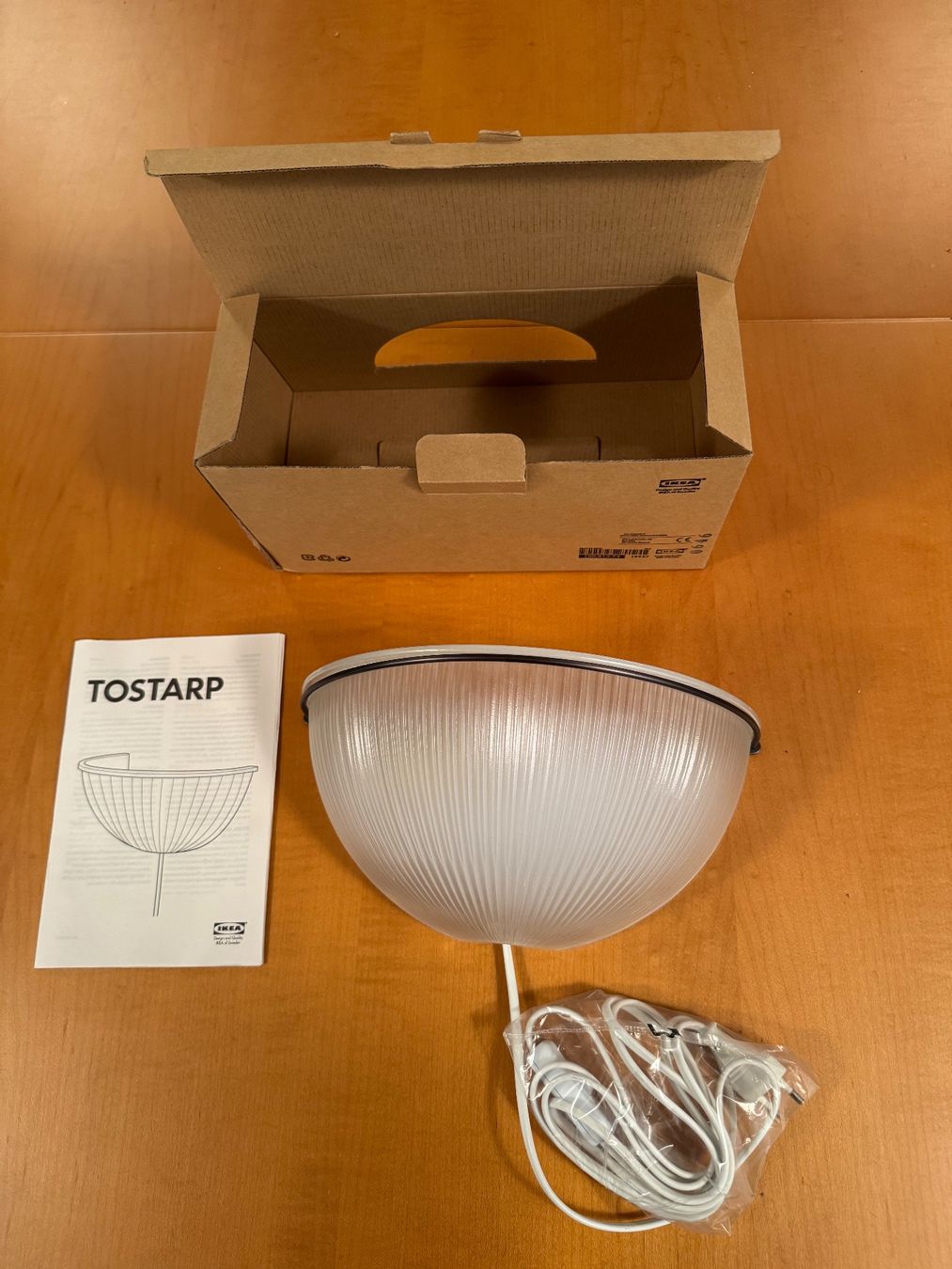 Ikea Lampade: IKEA - Tostarp - Applique murale – Nuovo e nell'imballaggio originale da Zürich venduto da odi_ldv8 3