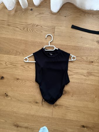 Zara Top Schwarz Grösse S