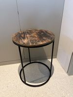Beistelltisch-Set, BxH: 39 x 53 cm, Metall/Holz