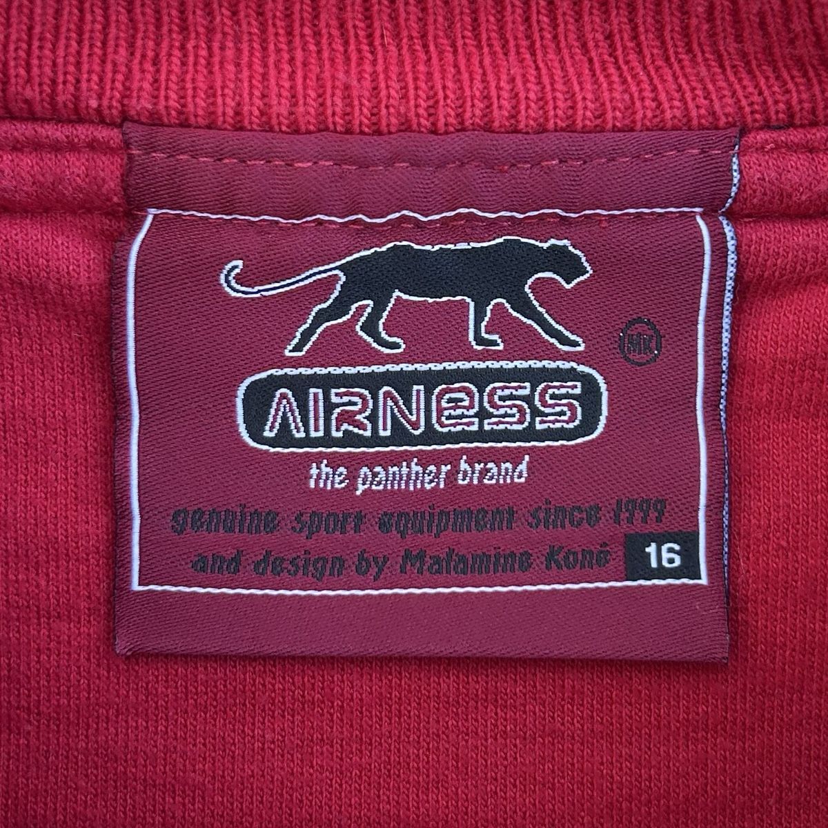 Maglioni & Felpe: Vintage Airness Red embroiedered sweatshirt – Usato da brent venduto da fukusapes 5