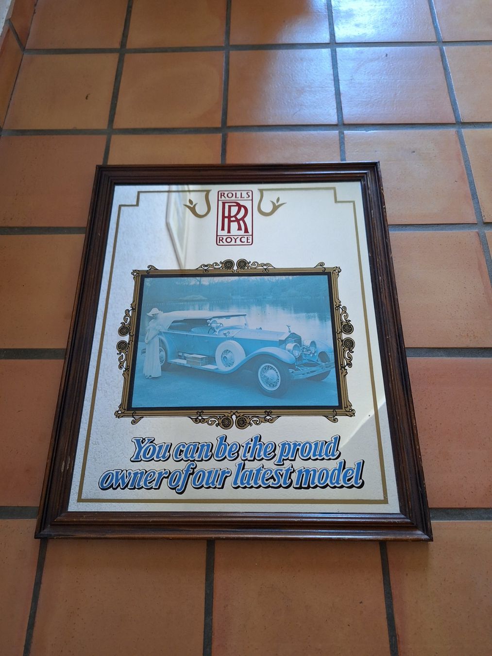 Specchi: Rolls Royce Spiegel - Oldtimer Motiv – Usato da Herznach venduto da TheHoBo
