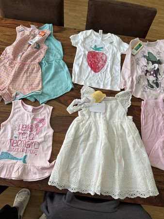 Mädchen Kleiderpaket, Grösse 86-90 Neu !!!