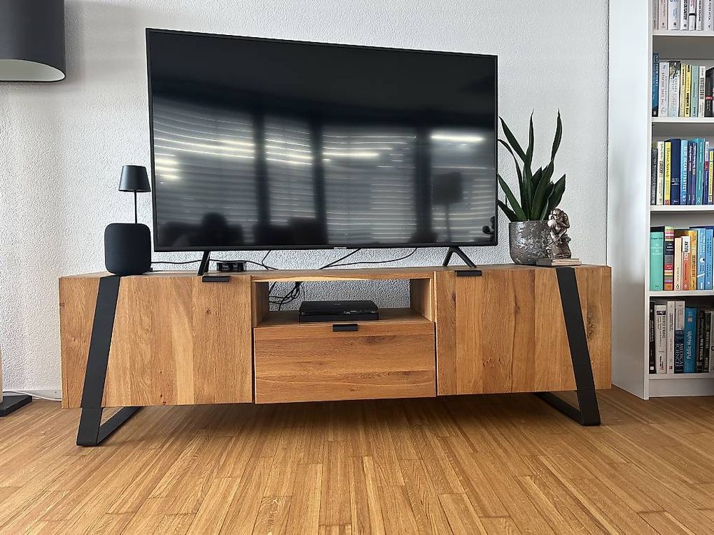 Tv Board Holz Metall