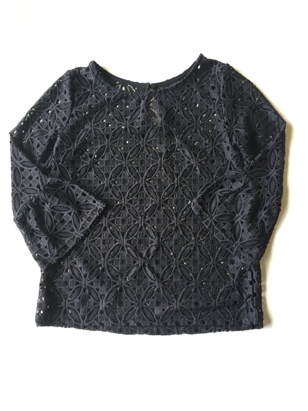 Top: Top dentelle noir - taille 36 - Atmosphere – Usato da Troinex venduto da Irisglo 3