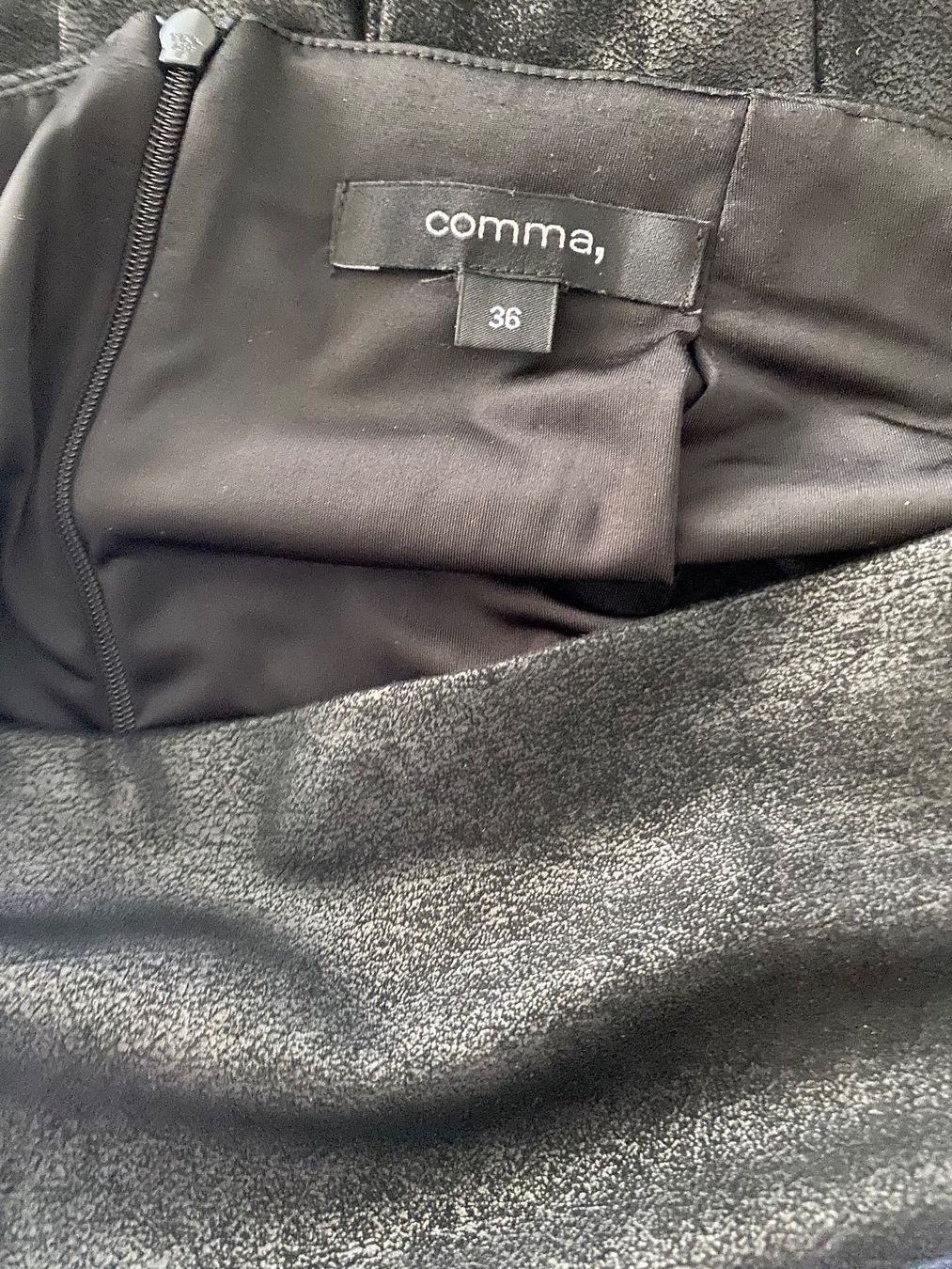 Comma Gonne: Leder Fake Jupe Comma – Usato da Wermatswil venduto da -secondchance- 3