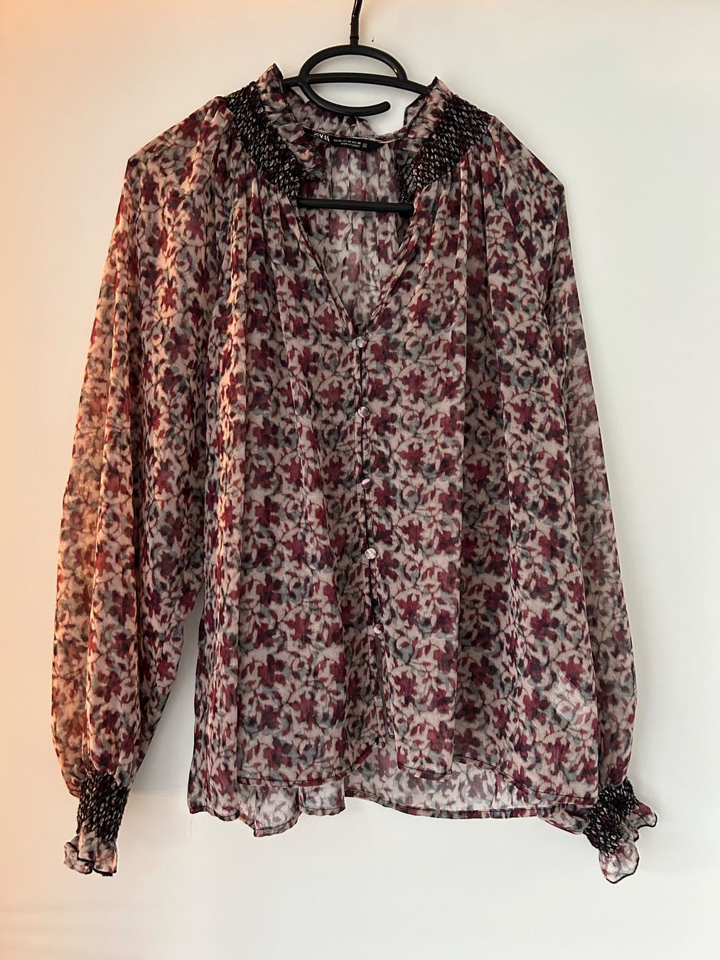 Zara Camicette: Lot de deux blouses semi-transparente Zara – Usato da Courrendlin venduto da loko2910 4