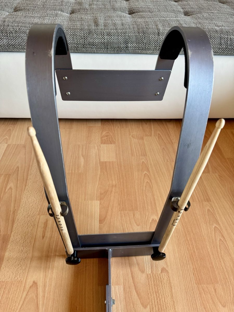 Strumenti musicali: LP Granite Blocks mit Tragegestell und Drumsticks – Usato da Gommiswald venduto da Aloha.Spirit 3