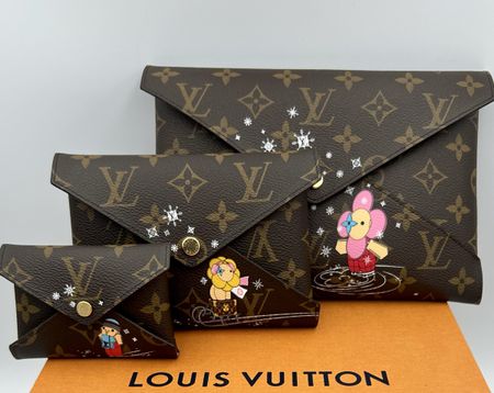 LOUIS VUITTON Ensemble Pochette Vivienne Kirigami