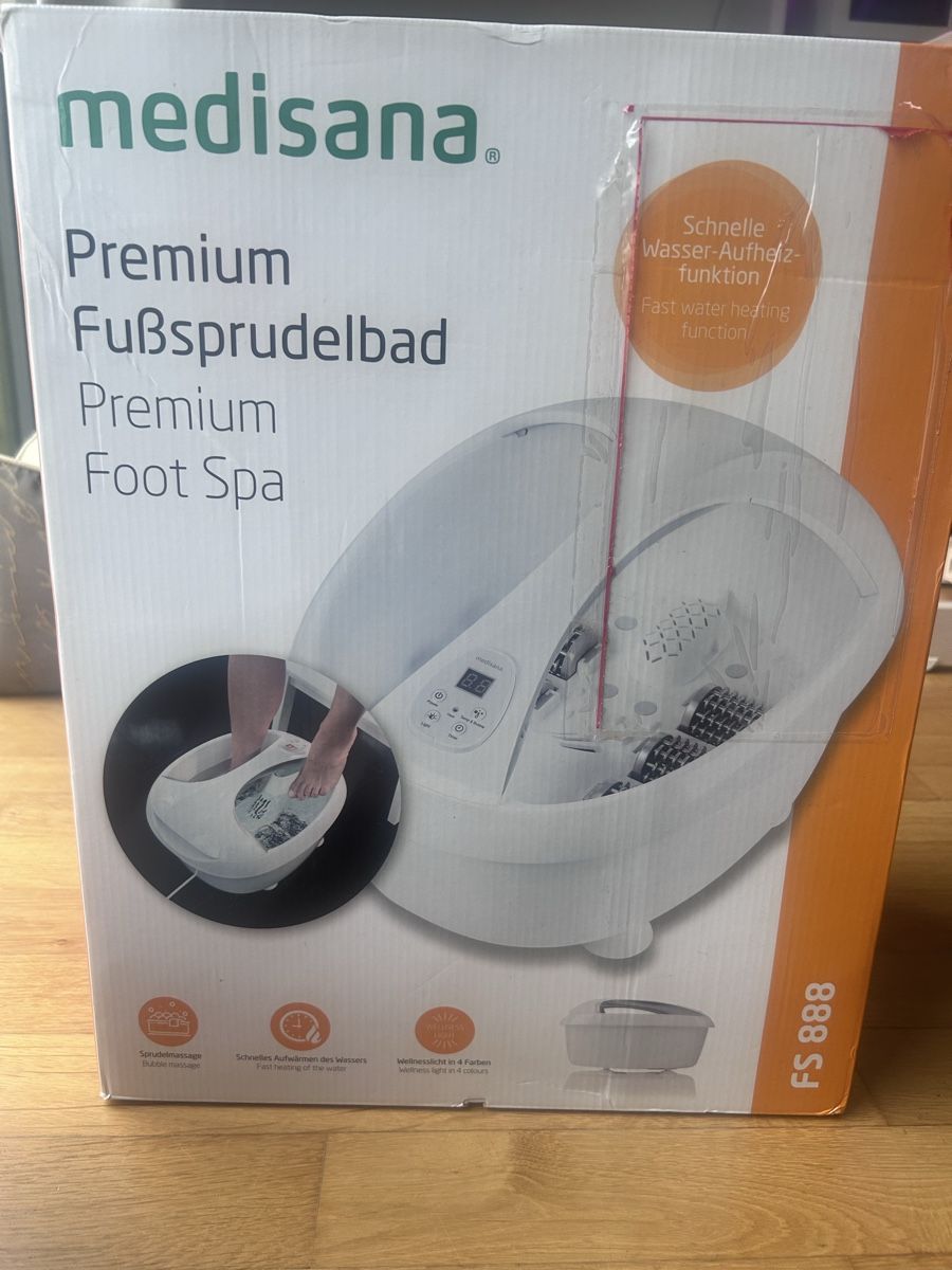 Medisana Pediküre: Fusssprudelbad – Gebraucht aus Lenzburg von cream_scream