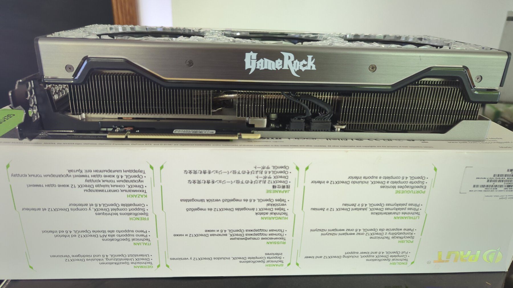 Nvidia Grafikkarten: Nvidia Gforce Rtx 4070 Ti Palit Game Rock – Gebraucht aus Erstfeld von Pfiffholder 3
