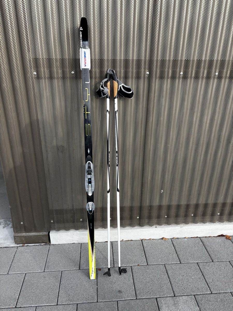 Fischer Skis: Fischer Langlauf Ski mit Stöcke – Gebraucht aus Zollikofen von Prosecco7 2