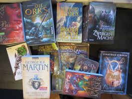 Fantasy-Bücher Sammlung