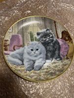 Kaiser Porzellan Teller "American Cats", First Edition