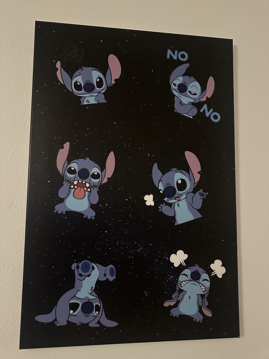 Foto & Immagini: Leinwandbild Lilo & Stitch – Usato da langenthal venduto da nathalie_stylaaa
