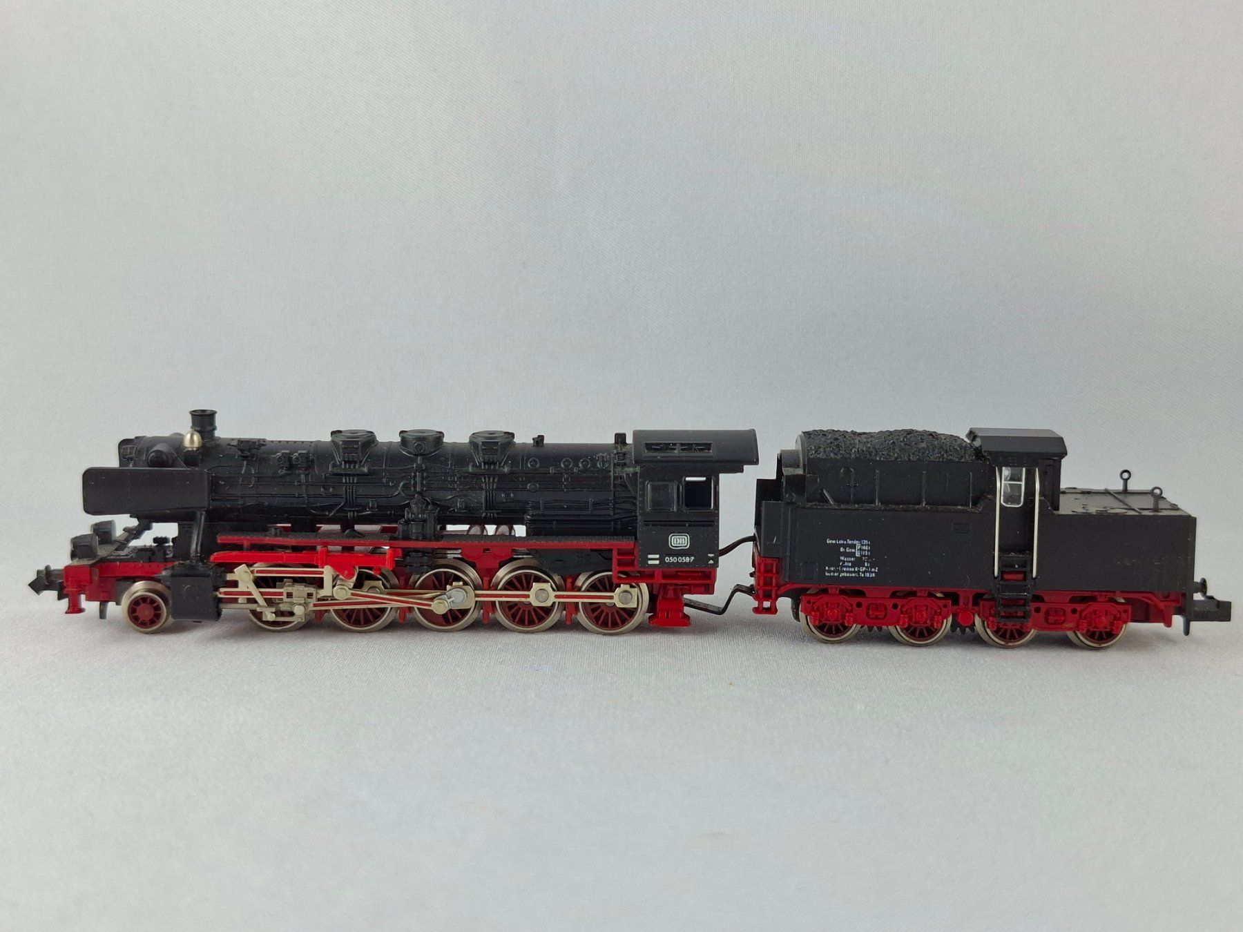 Fleischmann Modellini di ferrovie: Fleischmann 7175 DB Schlepptender, Kabinentender, Br050(DHL) – Usato da Birr venduto da waruco