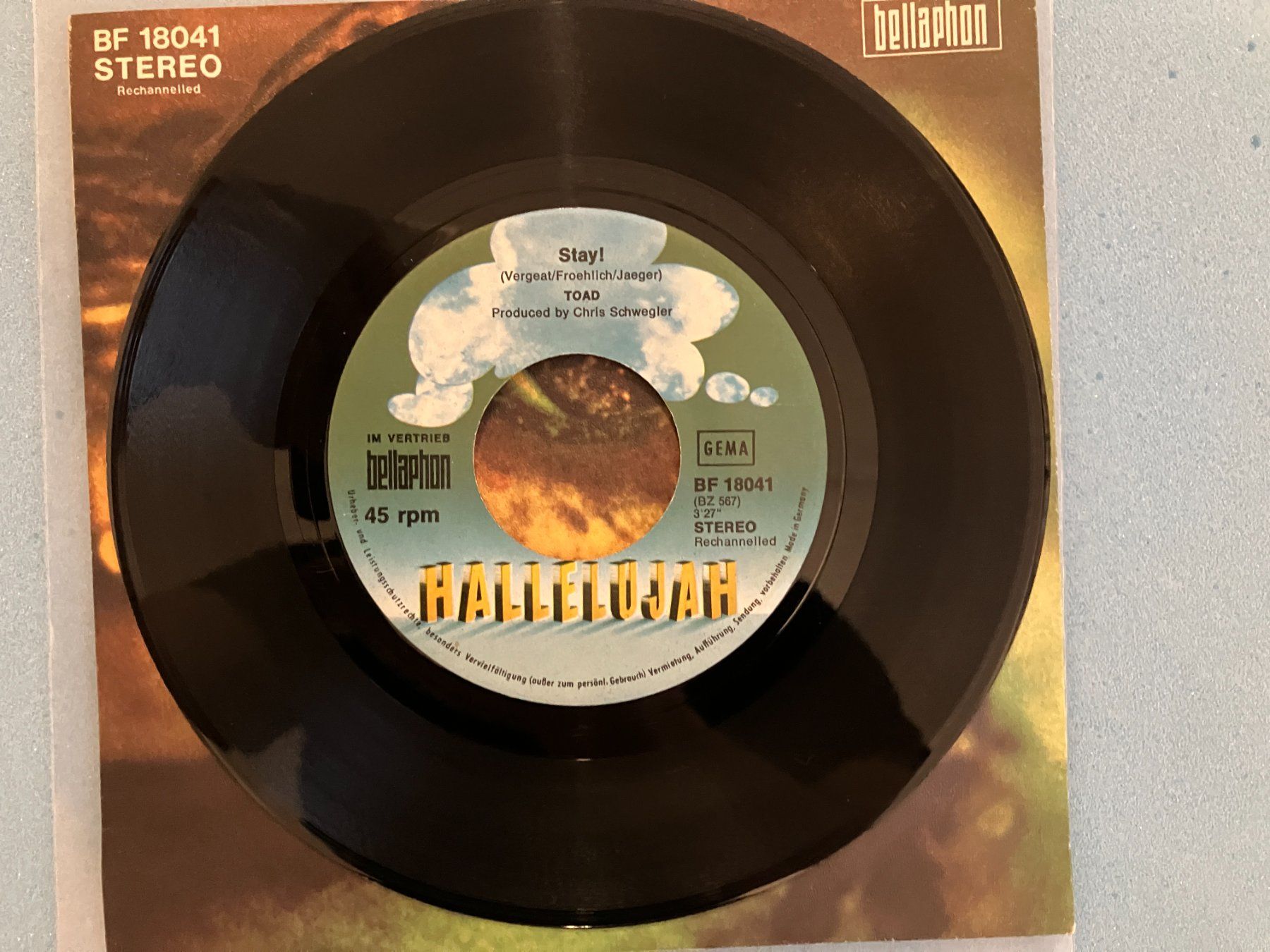 Dischi in vinile: Toad – Usato da Aarwangen venduto da Jukebox3 4
