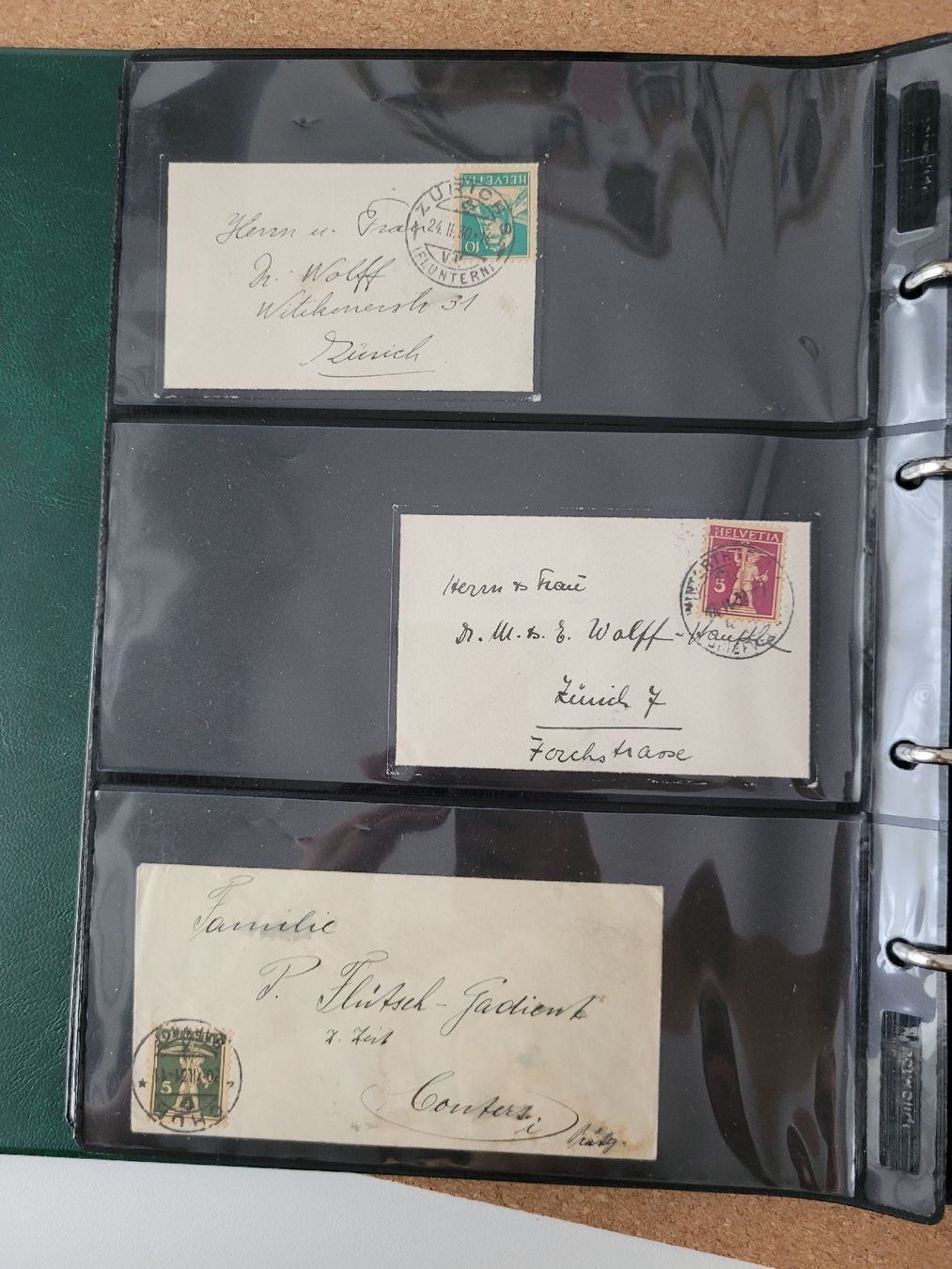 Alle Briefmarken: Belege – Gebraucht aus Inwil von Flower2325