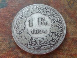 1 Fr. 1894   (B)