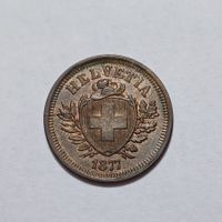 1 Rappen 1877 unz
