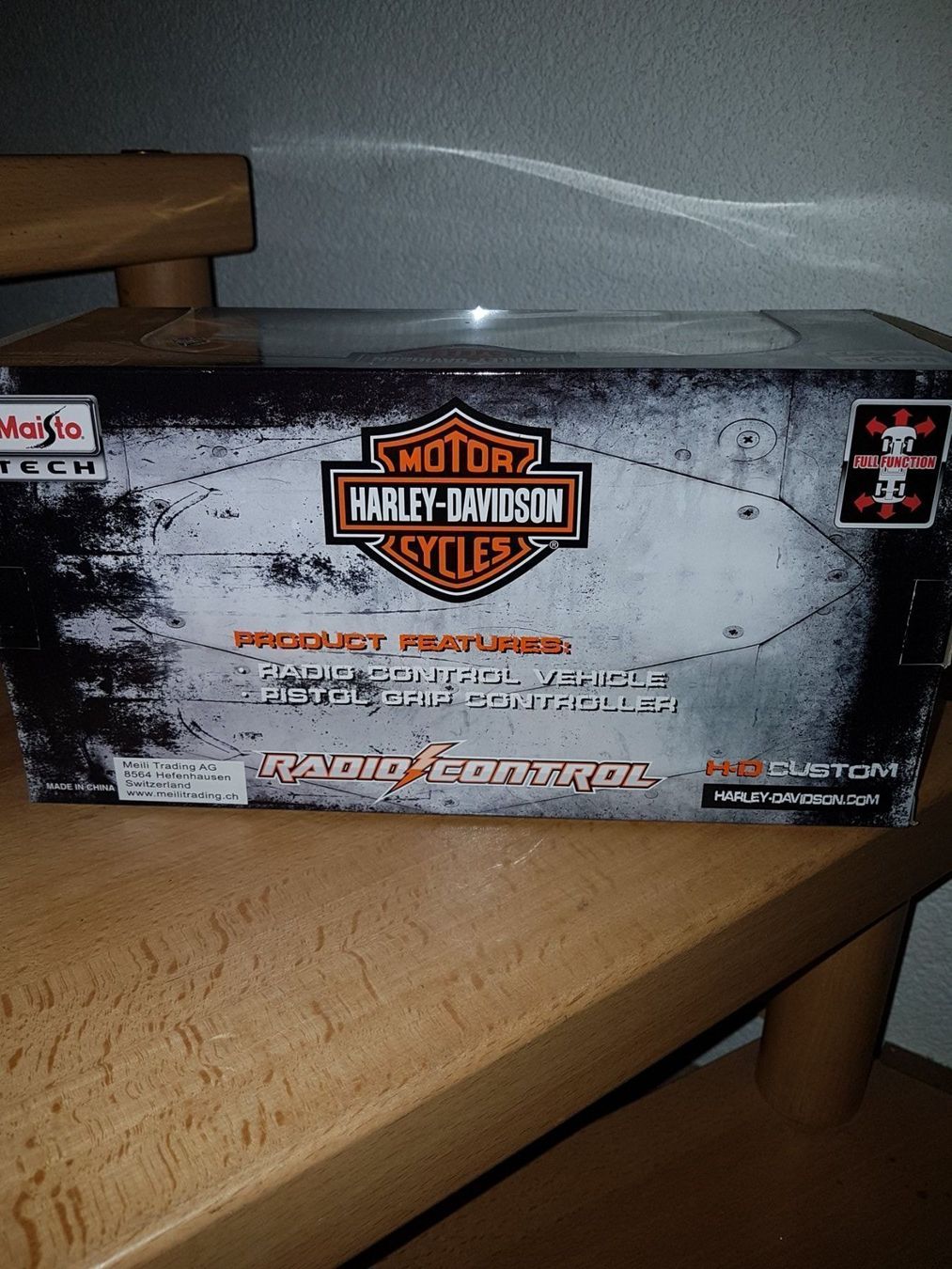 Maisto Modellismo RC: Rc VW Bus T1 Harley Davidson 1:24 – Nuovo e nell'imballaggio originale da Uster venduto da Gery8 2