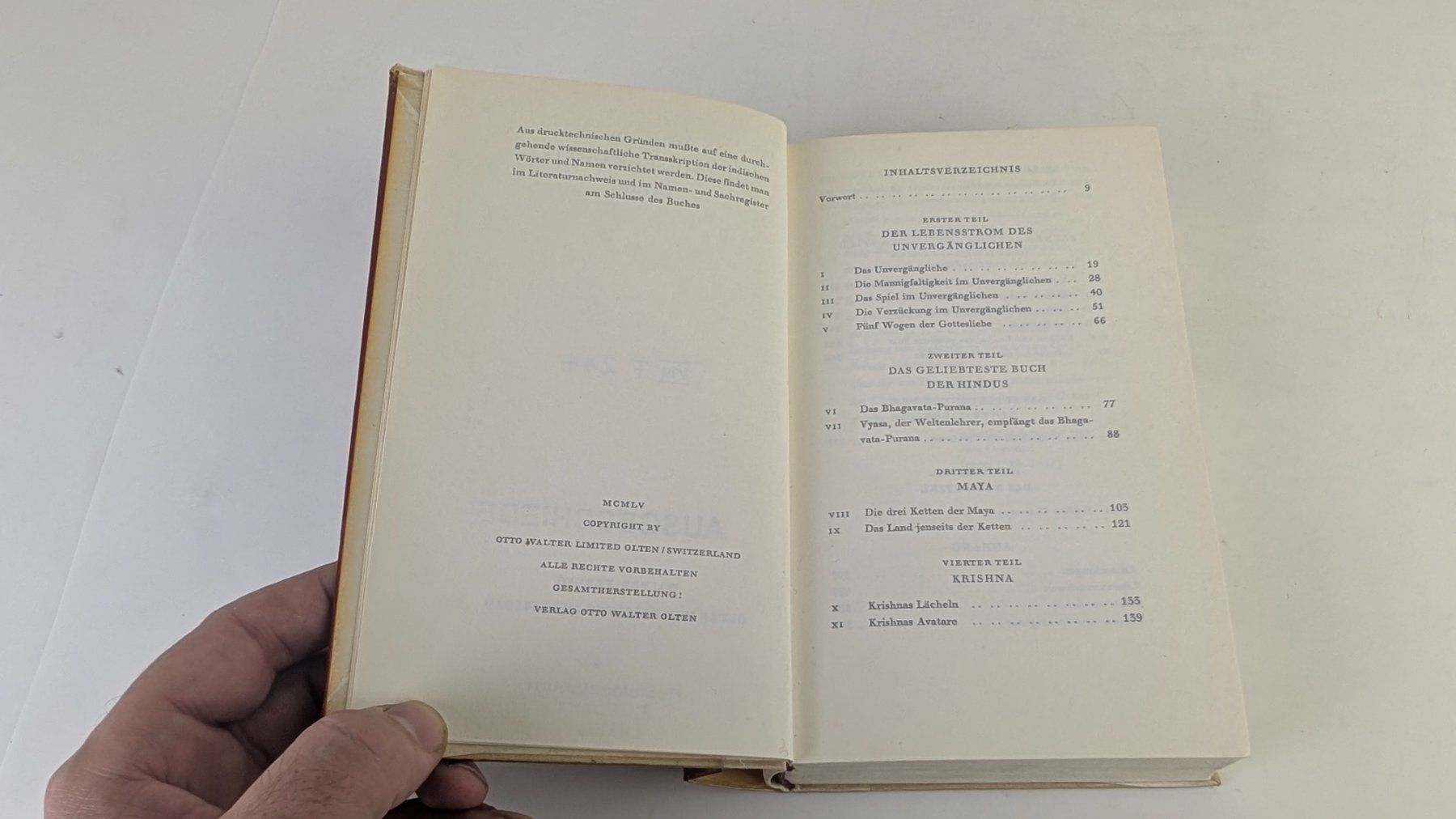 Libri: Die indische Gottesliebe, 1955 Walther Eidlitz – Usato da Zürich venduto da 1.Simon 4