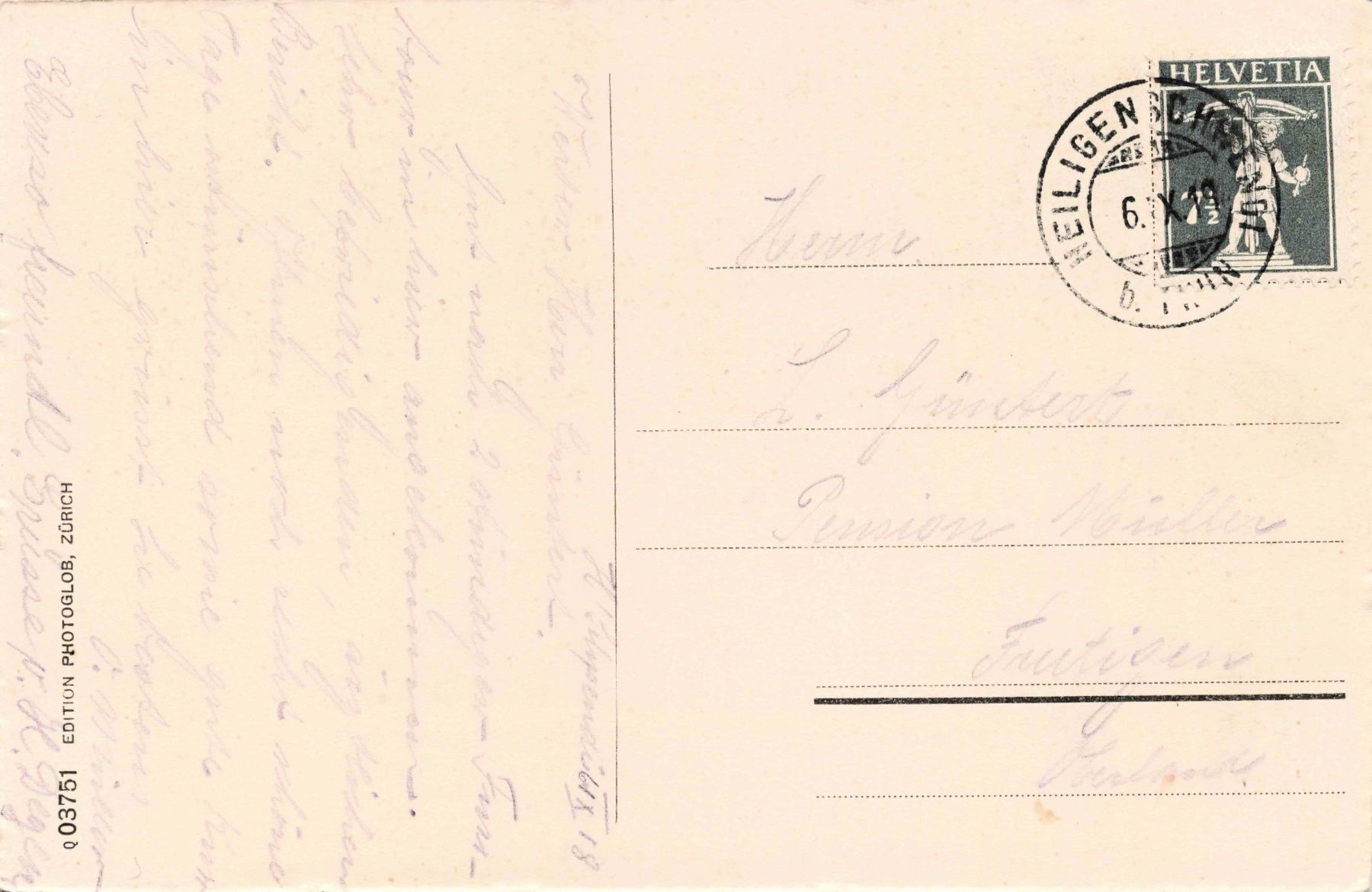Cartoline postali: Sanatorium heiligenschwendi bei Thun – Usato da Biasca venduto da Blenio71 1