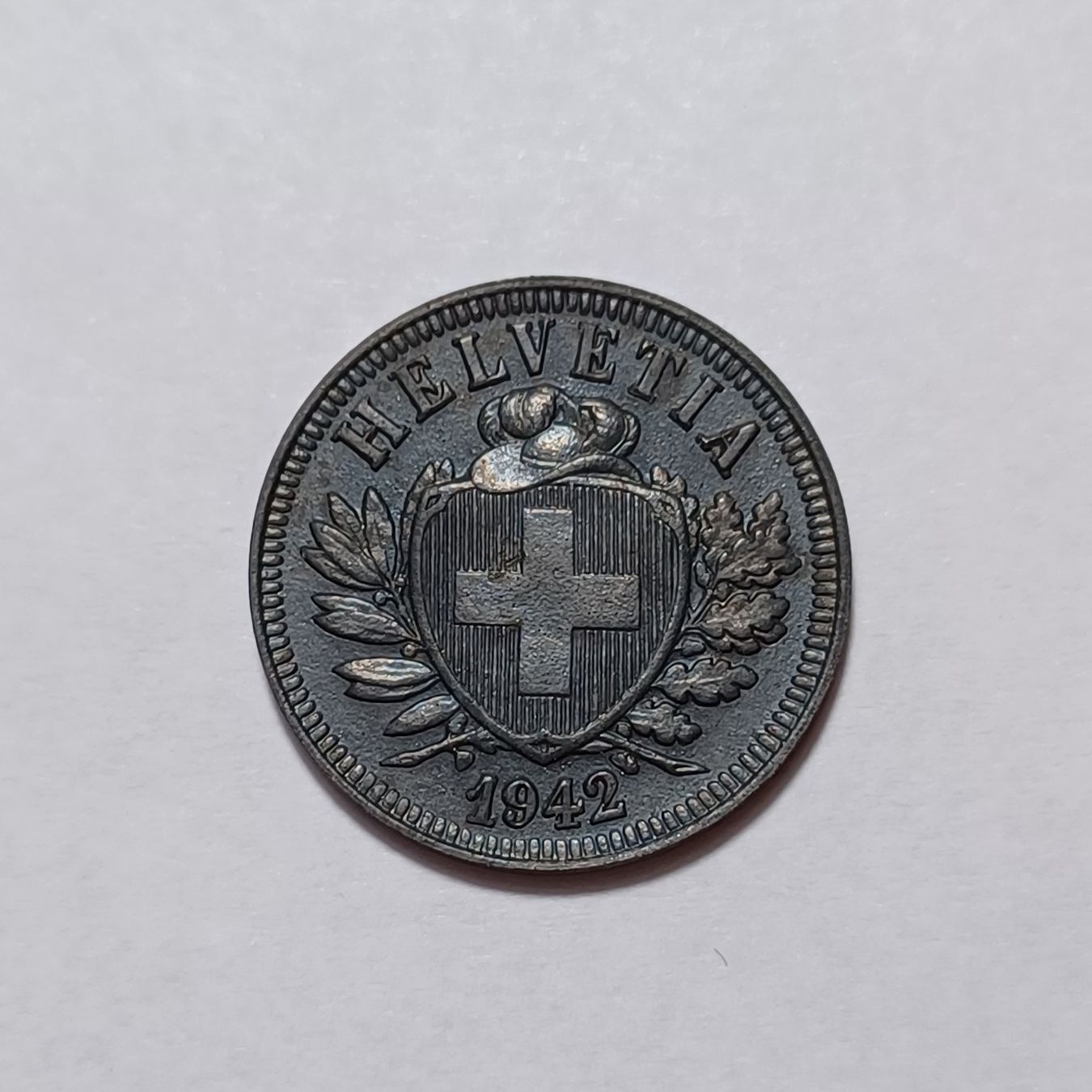 Tutti le monete: 2 Rappen 1942 unz – Nuovo (secondo la descrizione) da Pfäffikon ZH venduto da Schweizer_Muenzen
