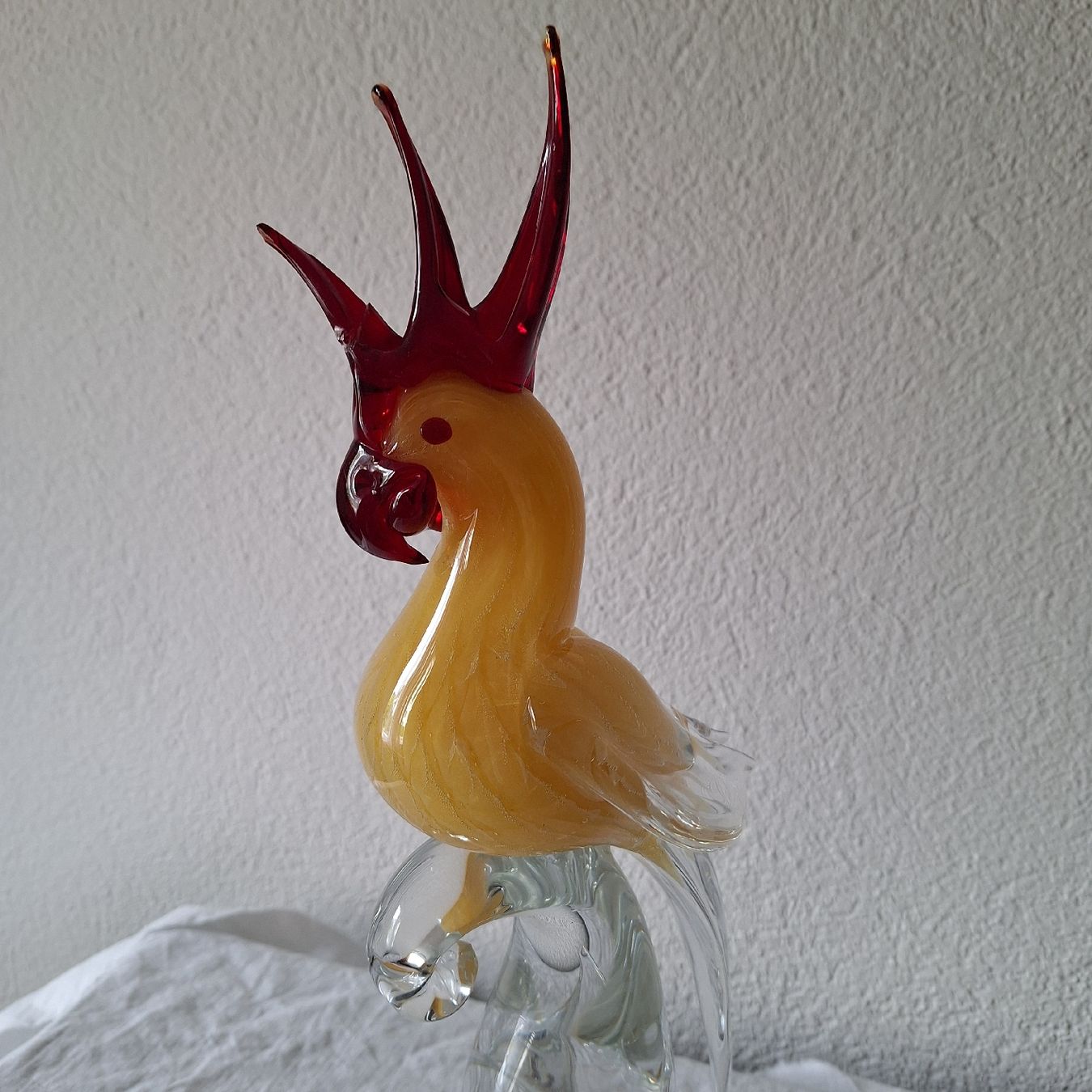 Sculture & Statue: Schwerere Figur. Mittelgross Glas Vogel – Usato da Winterthur venduto da Goldpipau 1