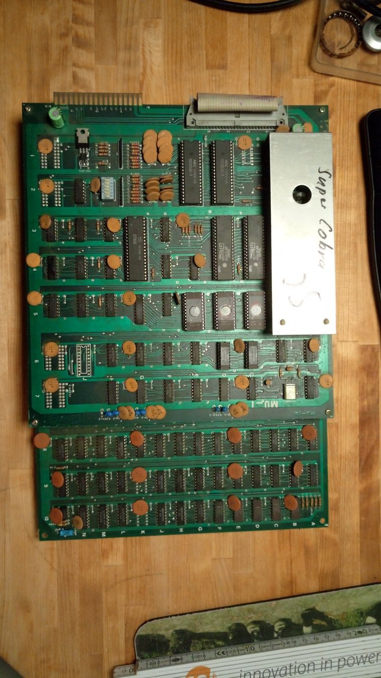 Giochi: PCB Videospielplatine (Super Cobra) – Difettoso da Lüsslingen venduto da Wildstar