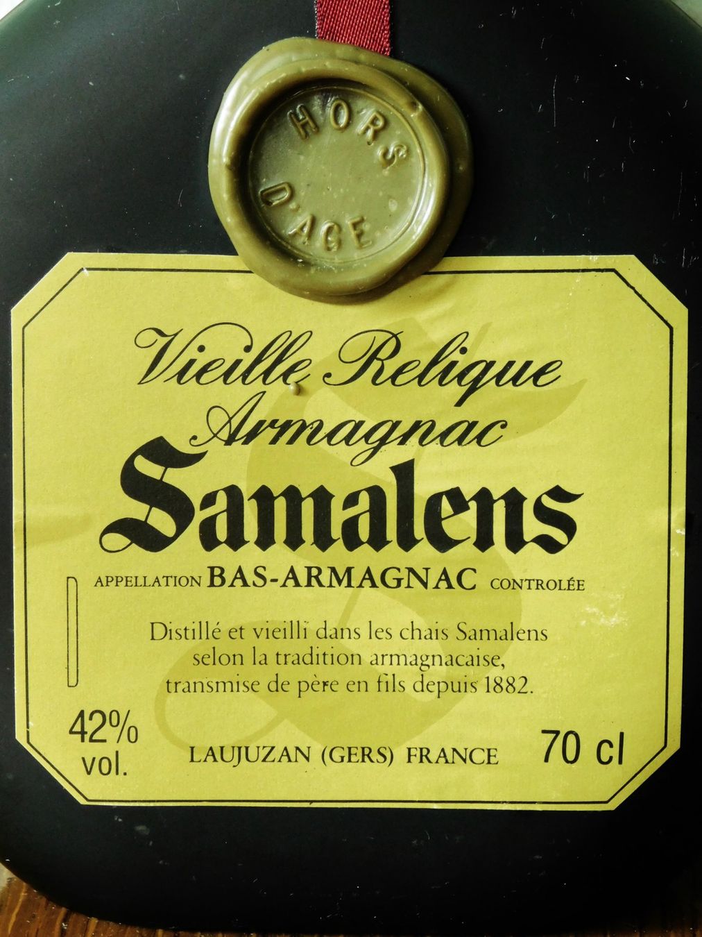 Bevande alcoliche: Vintage BAS ARMAGNAC ALTES SAMALENS 1978s – Nuovo (secondo la descrizione) da Emmenbrücke venduto da Ulisse-22 4
