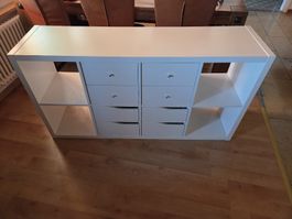 IKEA Kallax Regal weiss mit Schubladen guter Zustand